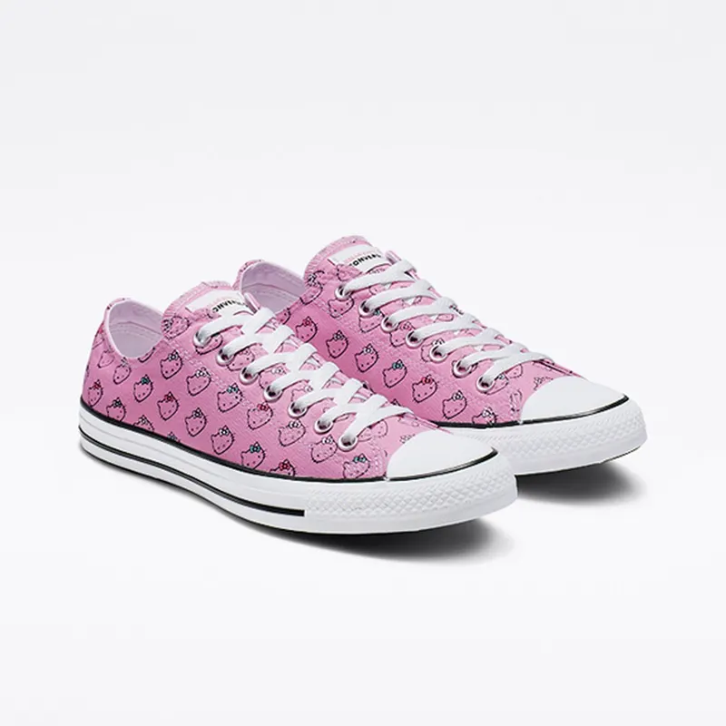 Converse Chuck Taylor All-Star Ox Hello Kitty Pink Prism Pink/White-White (164631F)