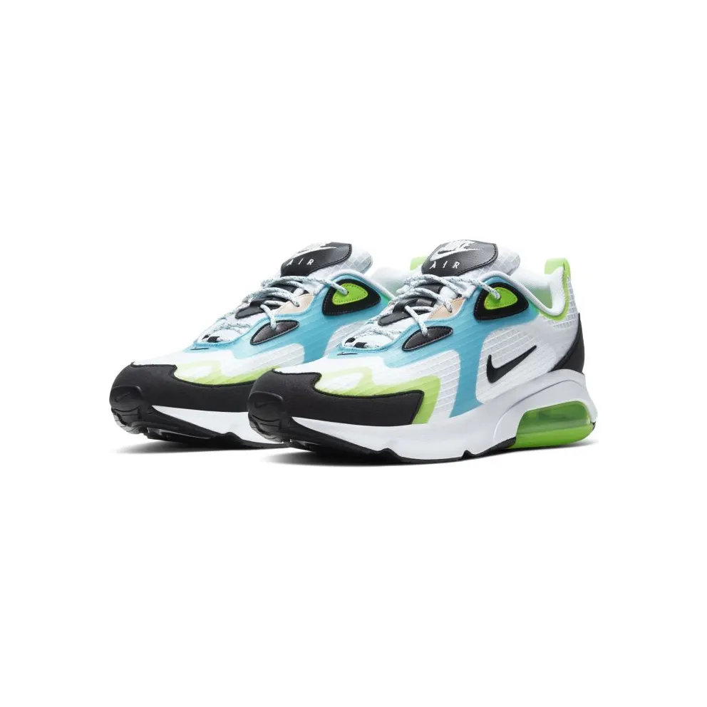Nike Air Max 200 SE Black Electric Green White/Black/Electric Green (CJ0575-101)