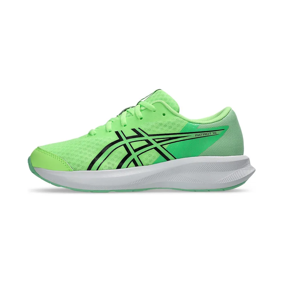 ASICS PATRIOT 14 GS “Illuminate Green / Black” (1014A392-300)