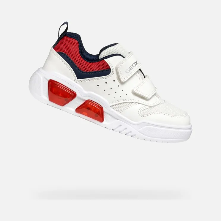 Geox Wit/Rood (J55GVA014BUC0050)