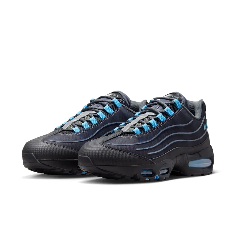 Nike Air Max 95 Big Bubble Tech “Black / University Blue” (IH7853-002)