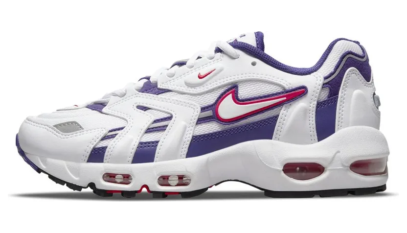 Nike Wmns Air Max 96 II White / Comet Red – Grape Ice (DA2230 100)