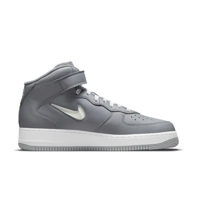 Nike Air Force 1 Mid QS Jewel NYC Cool Grey – “Cool Grey / White-metallic Silver” (DH5622-001)