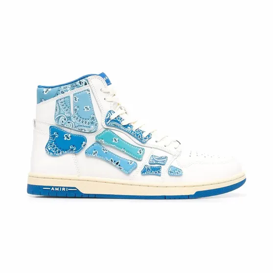 Amiri Skel High-Top-Sneakers “White” (MFS016420)