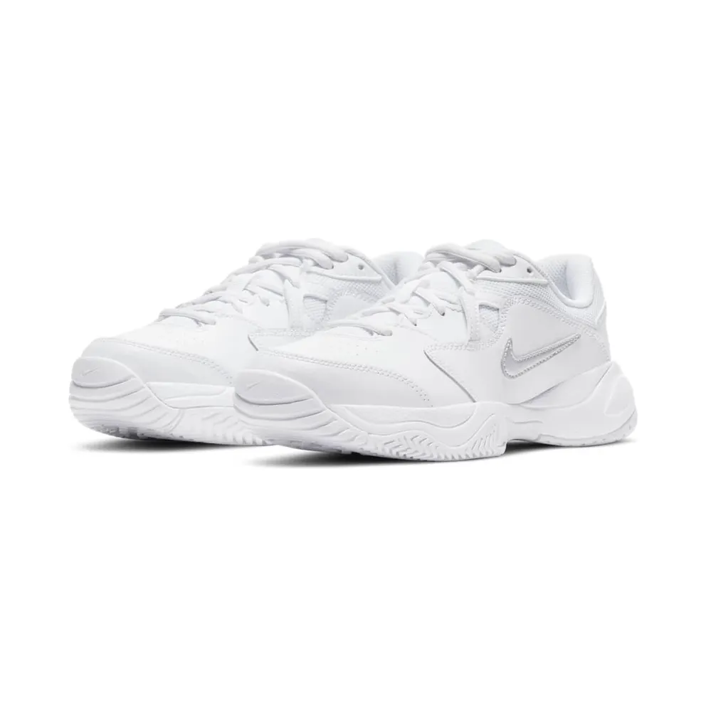 NikeCourt Jr. Lite 2 Older Kids’ Tennis White (CD0440-105)