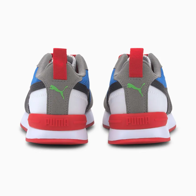 PUMA R78 Youth White/Black/Ultra Gray (373616-05)