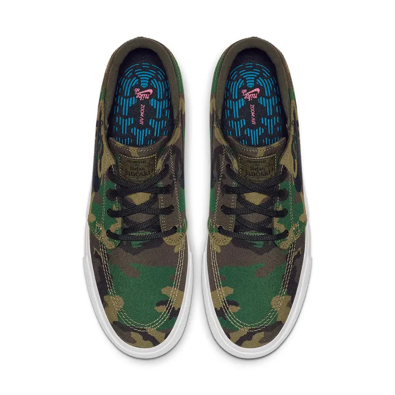 Nike Zoom Stefan Janoski Canvas Premium SB Camo (AQ7878-201)
