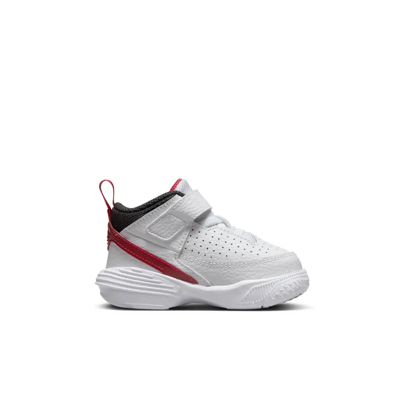 Jordan Max Aura 5 White Varsity Red Wolf Grey Black (DZ4355-101)