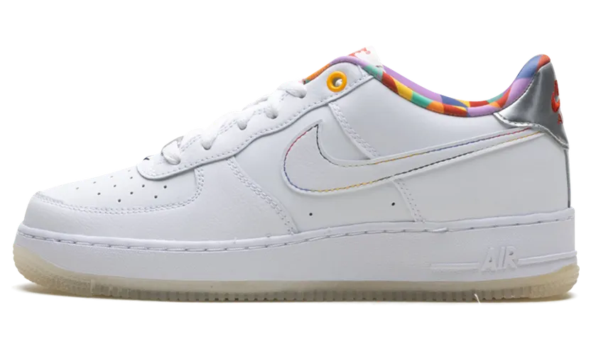 Nike Air Force 1 Low LV8 GS “White Playful Print” (FN8912-111)