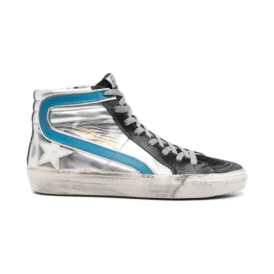 Golden Goose Slide High-Top-Sneakers “White” (GWF00115F003130)