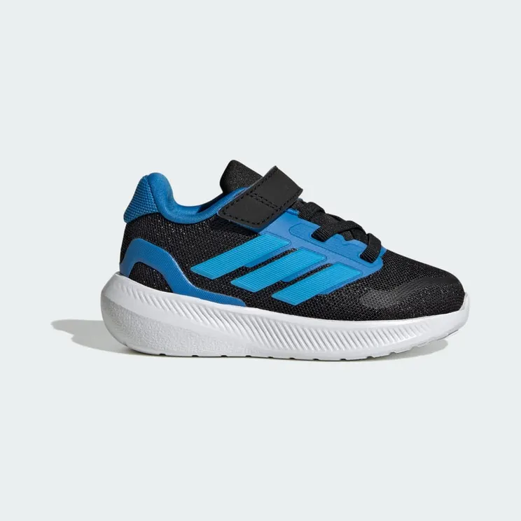 adidas Runfalcon 5 Shoes Kids “Core Black / Lucid Aquamarine / Lucid Ray Blue” (IH6865)