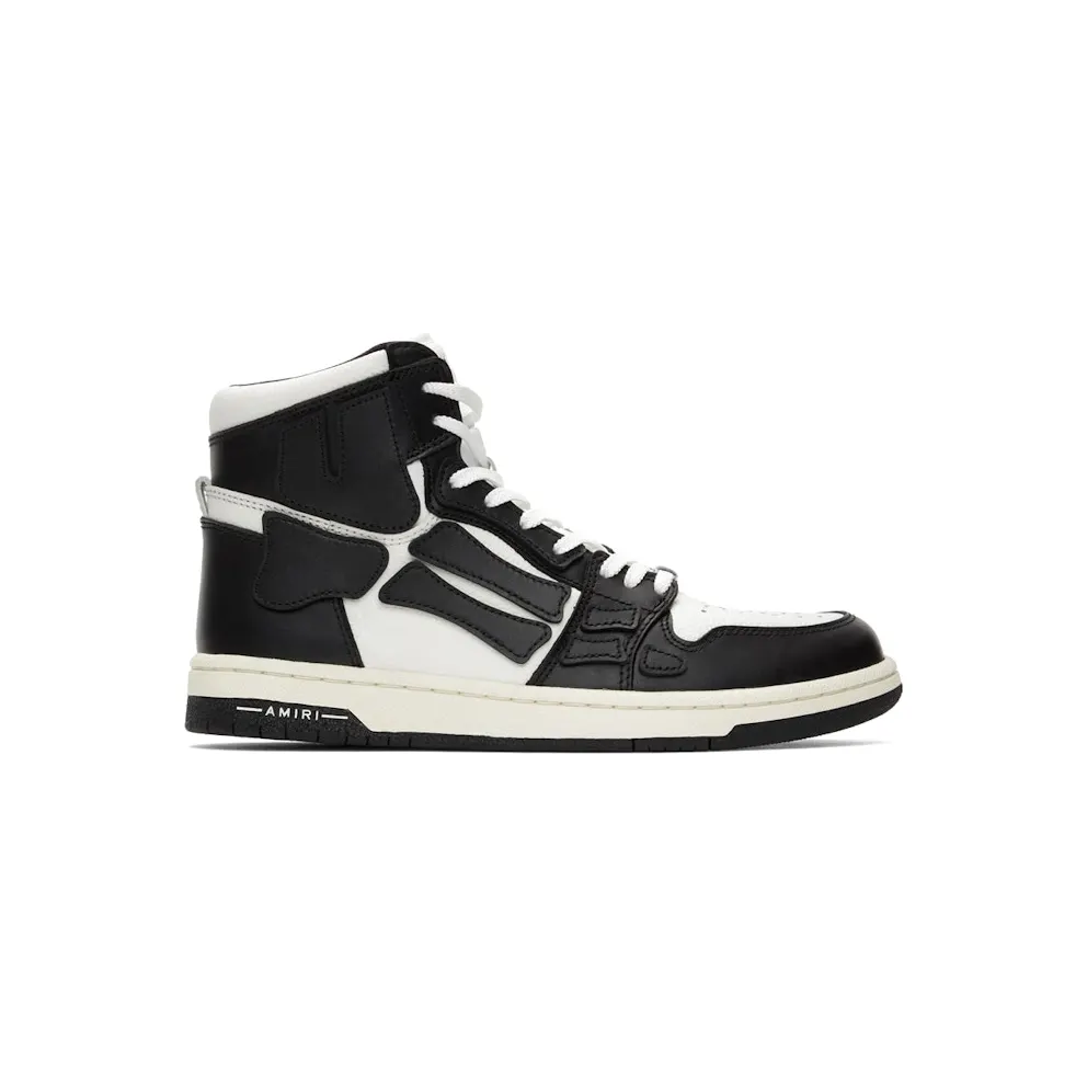 AMIRI Skel Top Hi Black White (211886M236003)