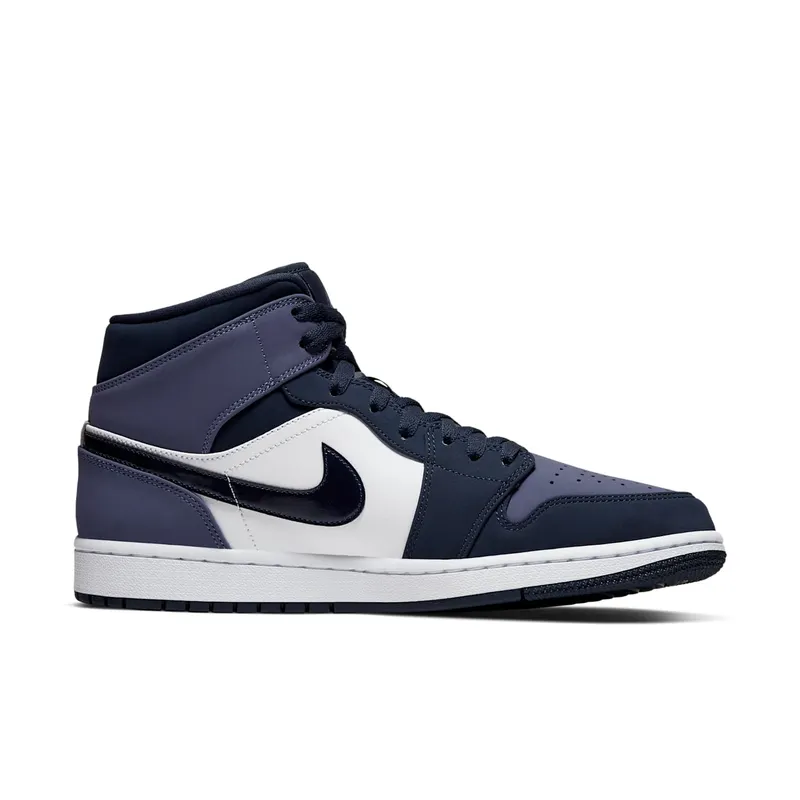 Air Jordan 1 Mid Obsidian Sanded Purple (2019) (554724-445)