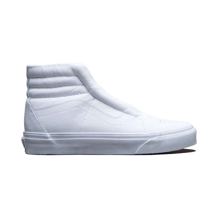 Vans Sk8-Hi Reissue Laceless Leather White (VN0DPNL3H)