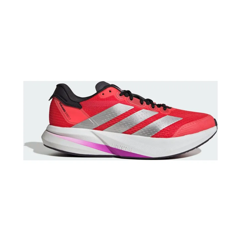 Adidas Duramo Speed 2 Running Shoes Lucid Red / Silver Metallic / Aurora Black (JI3004)