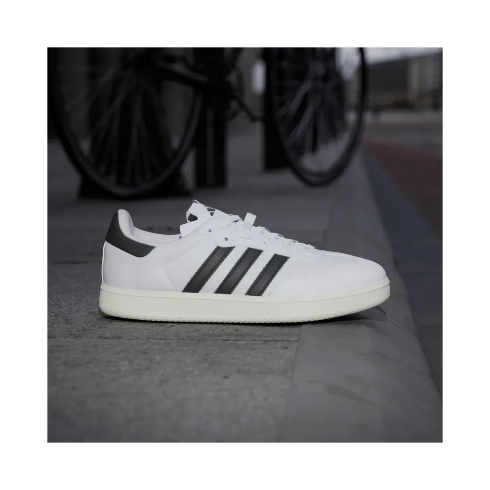 Adidas Velosamba Made With Nature Cycling Shoes Cloud White / Core Black / Off White (IE0231)