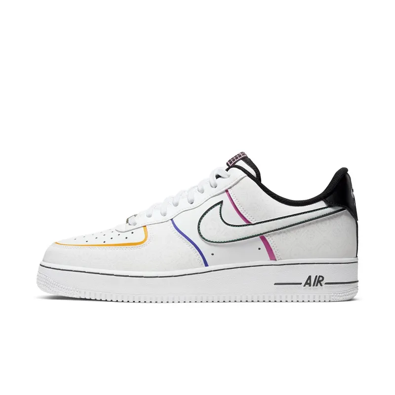 Nike  Air Force 1 Low Day of the Dead (2019) White/Black-Multi-Color (CT1138-100)