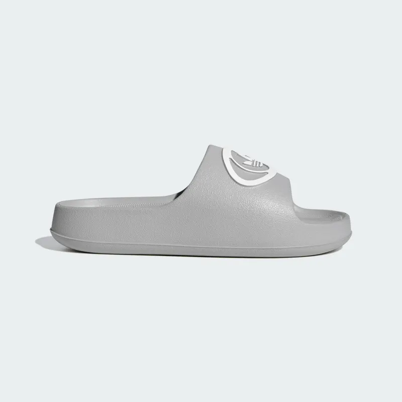 adidas Adilette 00s Slides “Grey Two / Cloud White / None” (KK3579)