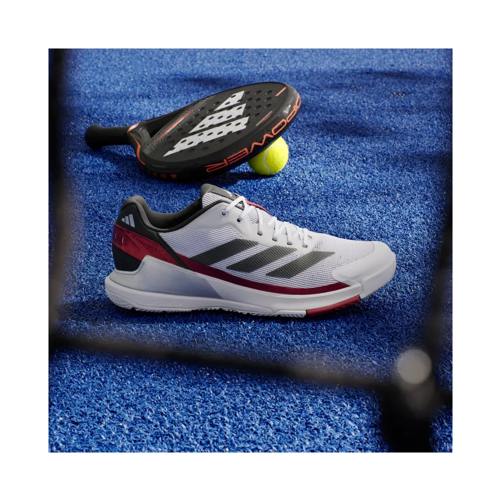 Adidas Crazyquick Padel Cloud White / Core Black / Lucid Red (IE3924)