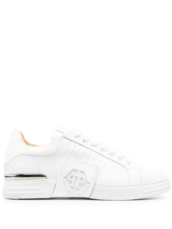 Philipp Plein Hexagon low-top sneakers – White (FACSUSC0474PLE025N)