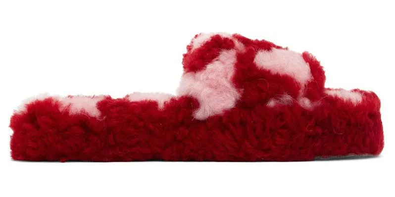 Bottega Veneta Teddy Sandal Red Pink (690537V1KV05084)