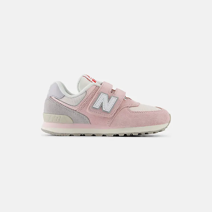 New Balance 574 Hook and Loop Rose (PV574BKM)