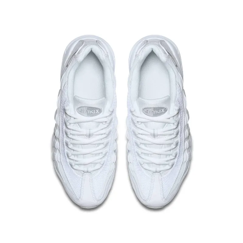 Nike Air Max 95 White (GS) White/White-Pure Platinum-White (307565-109)