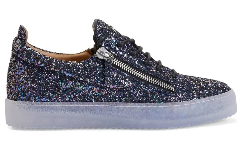 Giuseppe Zanotti Gail sneakers met glitter – Zwart (RS30005005)