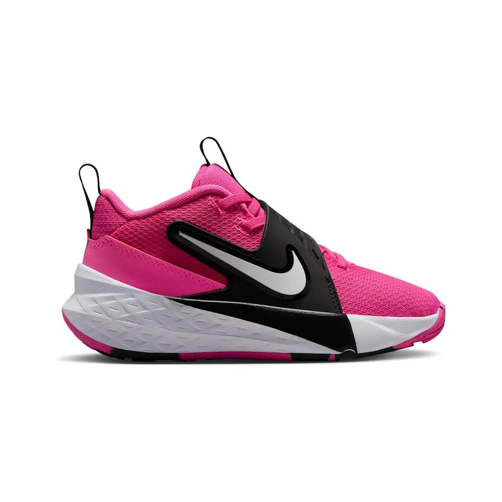 Nike Team Hustle D 12 Laser Fuchsia Black White (HF6280-600)