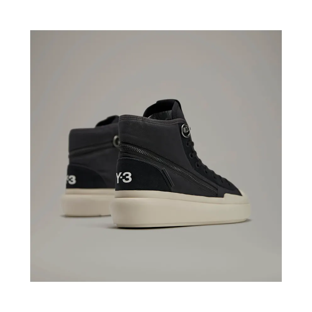 Adidas Y-3 Ajatu Court High Black / Black / Bliss (GW8618)