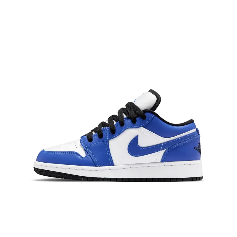 Jordan 1 Low Game Royal (GS) White/Game Royal-Black (553560-124)
