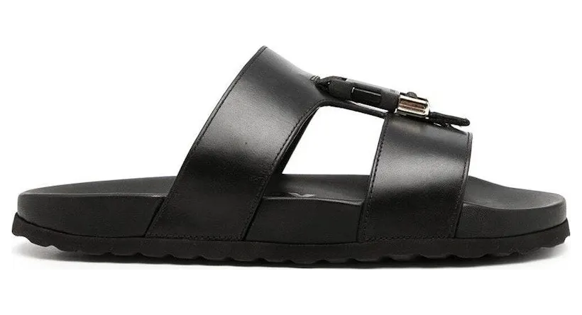 Burberry Barnston Leather Sandal Black (8041908)