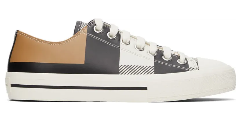 Burberry Black & White Exploded Check Larkhall (8043606)