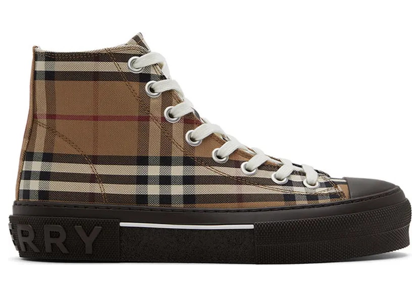 Burberry Brown Vintage Check High-Top (8055661)