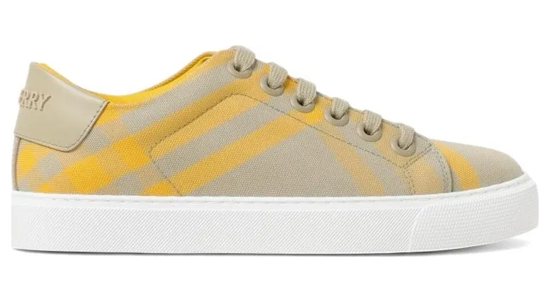 Burberry Checked Cotton Yellow (8077381)