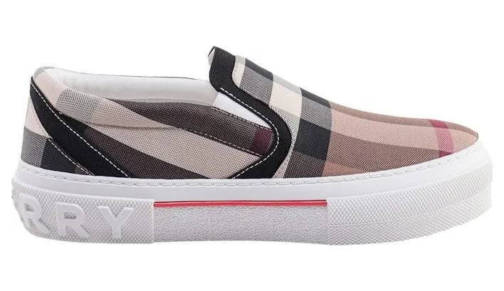 Burberry Exaggerared Check Slip On Birch Brown (80567621)