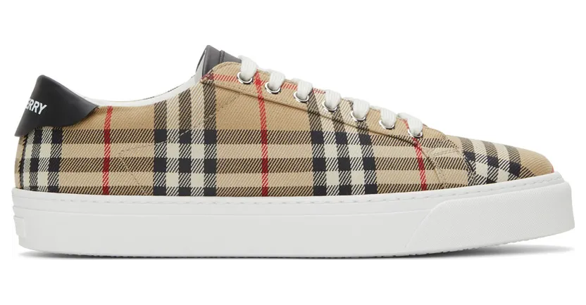 Burberry Leather Archive Low Sneakers (8043927)