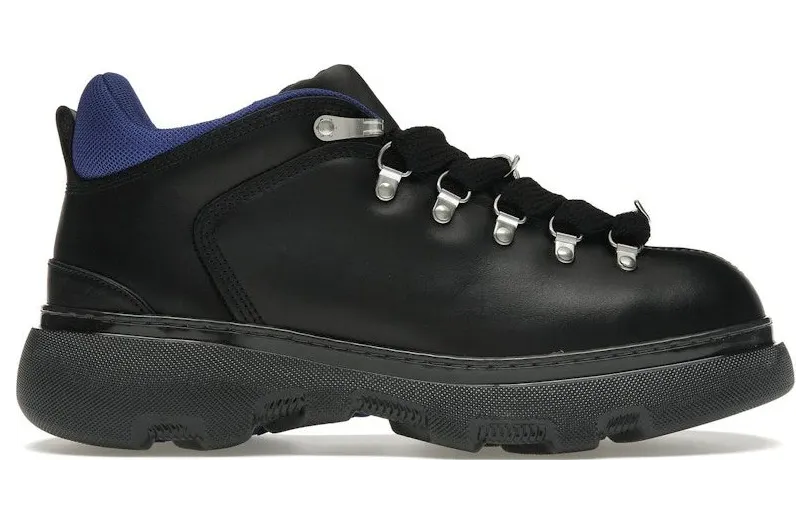 Burberry Leather Trek Boot Black (8074564)