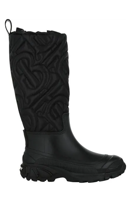 Burberry Padded Monogram Boot Black (8057267 00002)