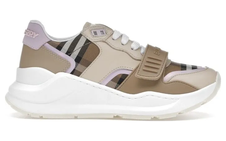 Burberry Ramsey Vintage Check Sneaker Beige Taupe Brown (8049213)