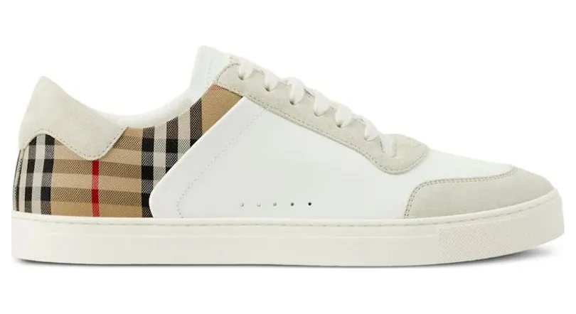 Burberry Vintage Check Panelled White Archvie Beige (8069089)