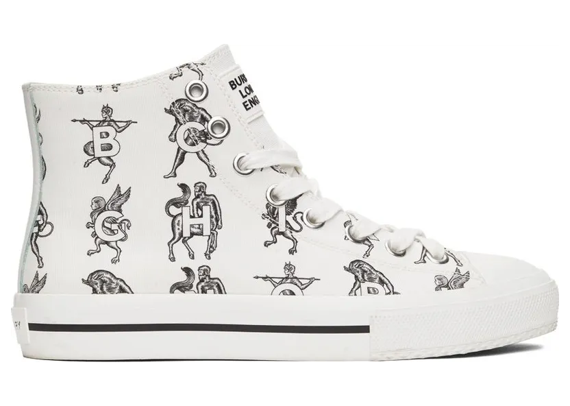 Burberry White Mythical Alphabet Larkhall (8039479)