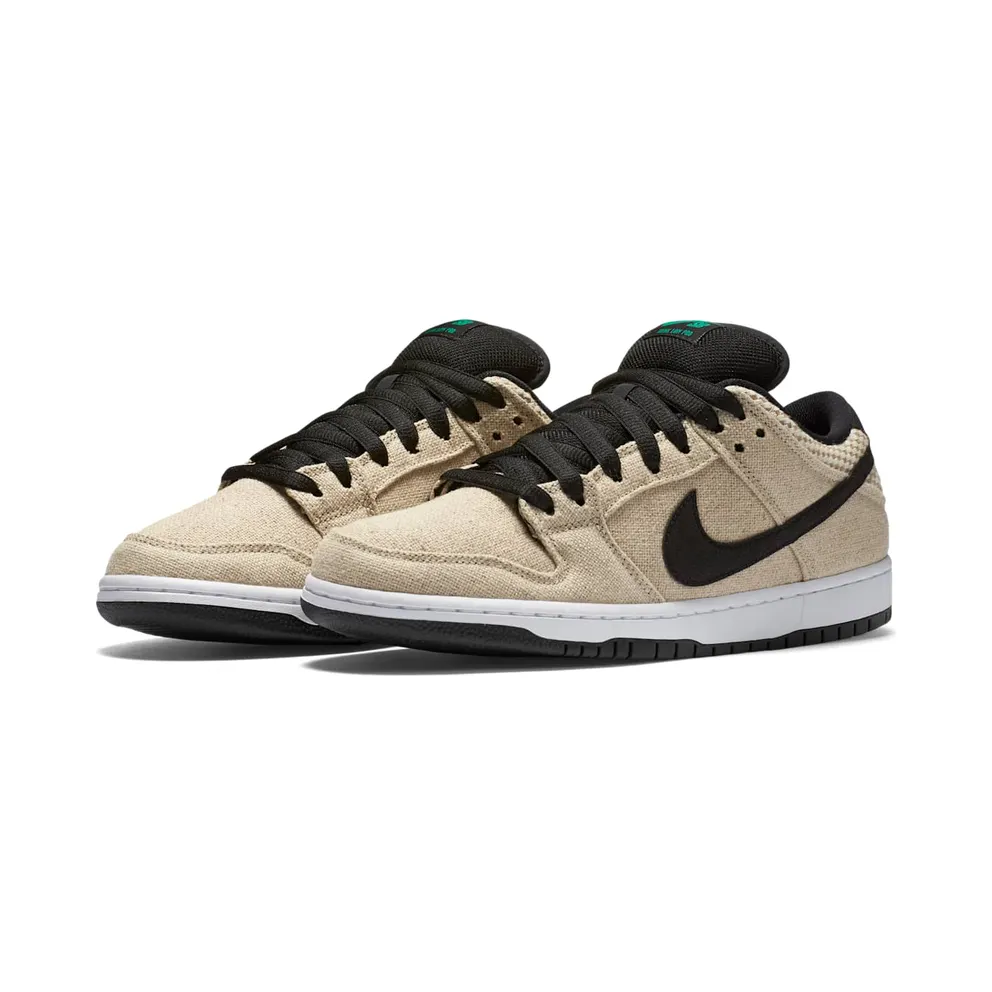 Nike Dunk SB Low 420 Bamboo/White-Challenge Red-Black (313170-206)