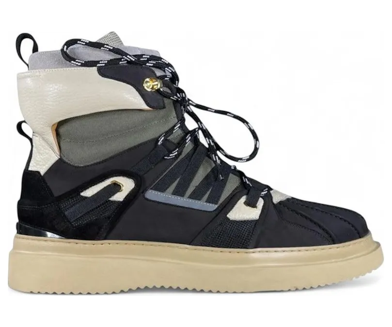 Buscemi Duck Boot Black Trio Grey (420SM021TL07KA-0018)