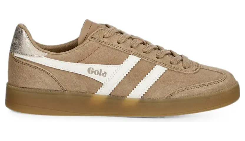 Gola Viper sneakers met zijstreep en vlakken – Beige (CLB735CI2)
