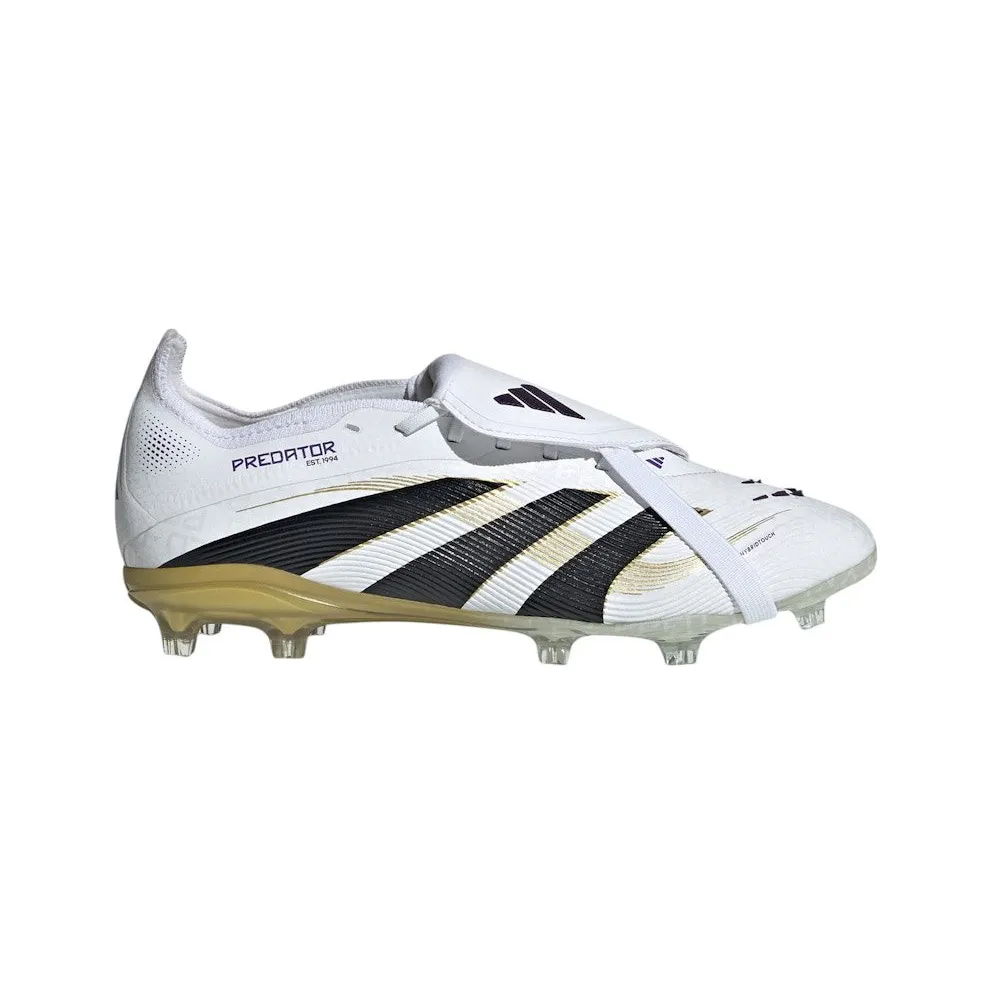adidas Predator Elite Fold-Over Tongue FG Cloud White Core Black Gold Metallic (IH9642)
