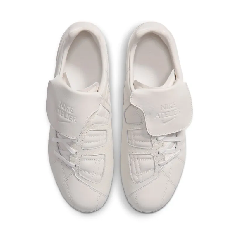 Nike Total 90 Atelier (JF7576-100) — voetbalerfgoed in roomwit leer (4)