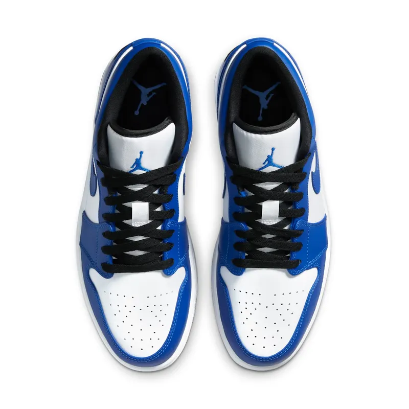 Jordan 1 Low Game Royal White/Game Royal-Black (553558-124)