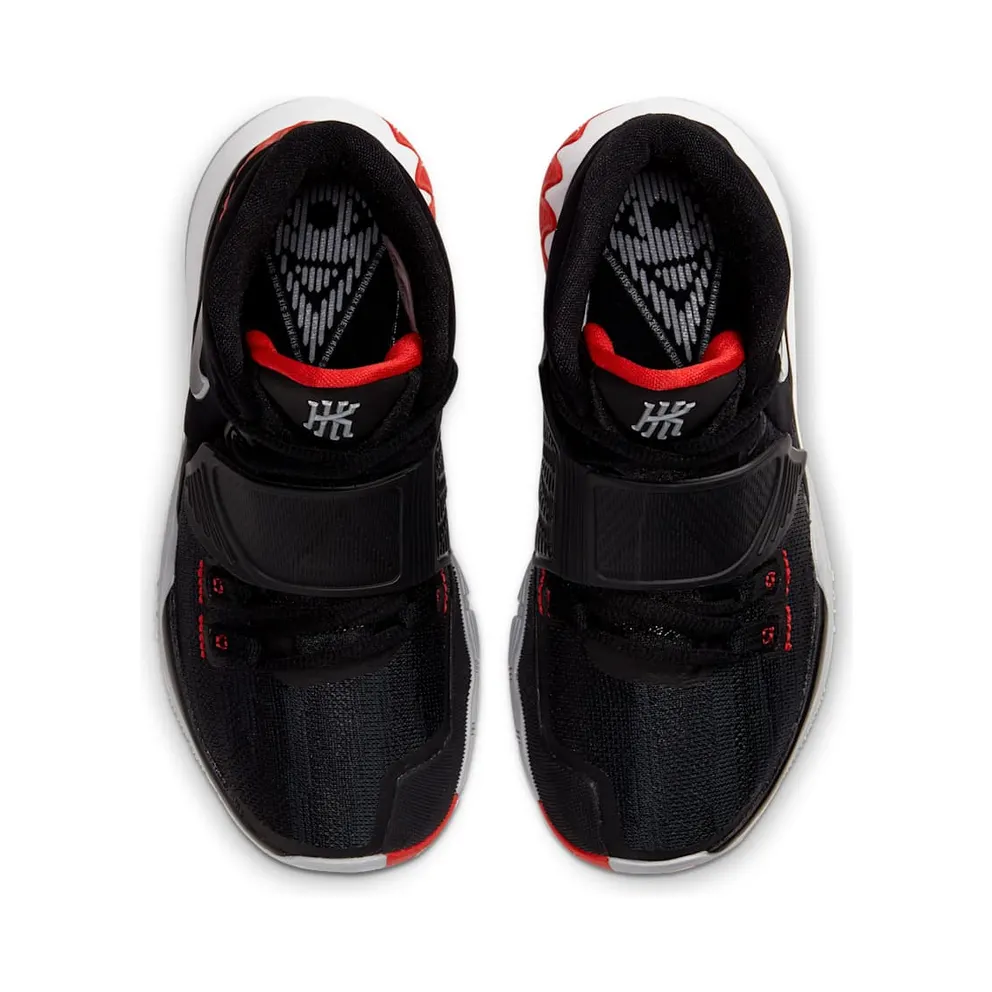 Nike Kyrie 6 Bred “Black / University Red / White” (BQ5600-002)