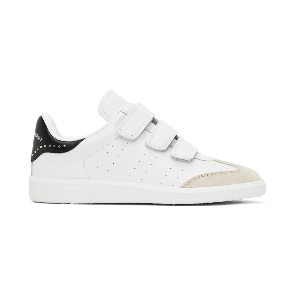 Isabel Marant White & Black Studded Beth (BK0031-00M022S)